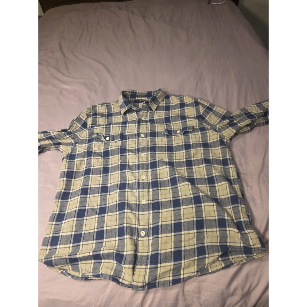 lucky brand mens flannel shirt extra large